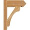 Ekena Millwork Legacy Arts & Crafts Rough Sawn Outlooker, Western Red Cedar, 6"W x 14"D x 18"H OUT06X14X18LEC03RWR - alternate 3